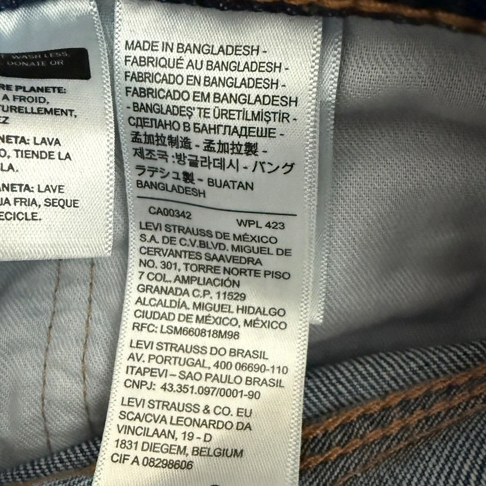 Levi's 517 Bootcut Jeans Mens 34x32 Blue Excellent 100% Cotton Denim 00517-4891